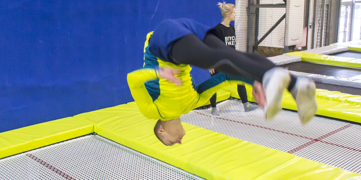 Pierwszy park trampolin w Poznaniu już działa