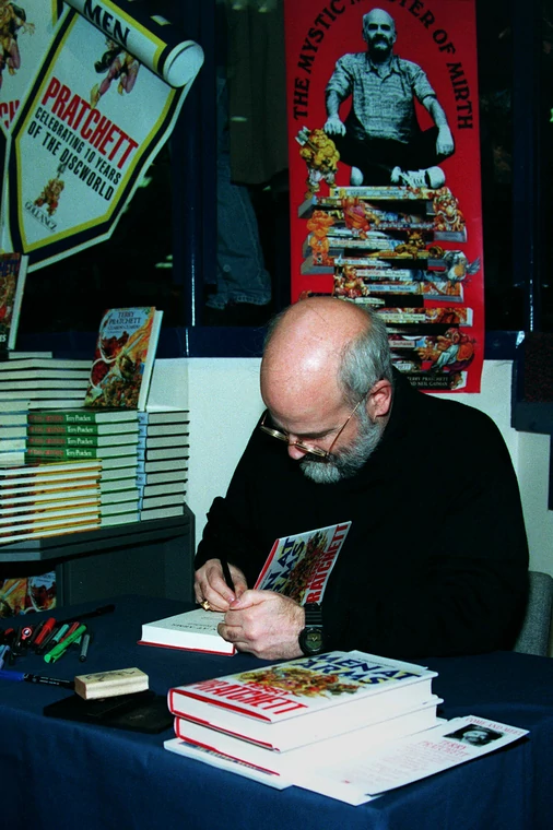 Terry Pratchett w 1993 r.