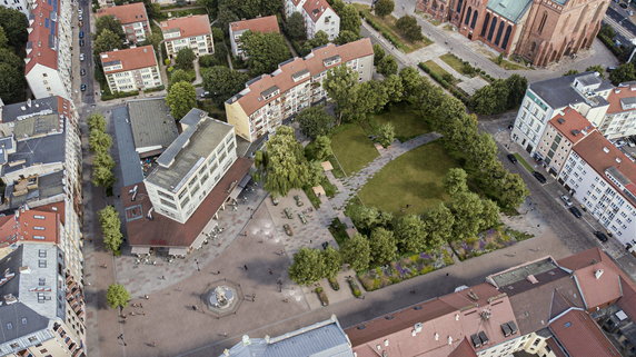 Plac Orła Białego w Szczecinie, wizualizacja