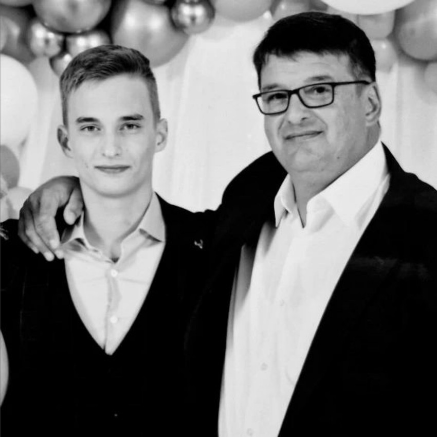 Boris Majorski i njegov otac Vladimir