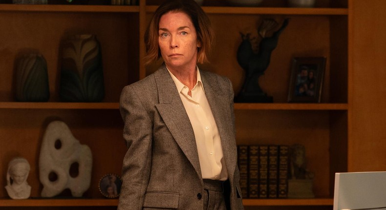 Julianne Nicholson loses control of the bunker in Paradise season one.Brian Roedel / Disney