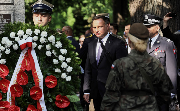 Uroczystości przed pomnikiem Gloria Victis. "Jesteście dla nas wzorem do naśladowania"