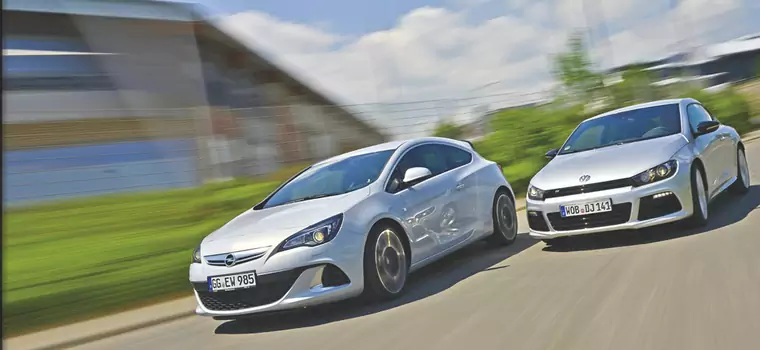 Astra OPC kontra Scirocco R: czy Opel pokona Volkswagena