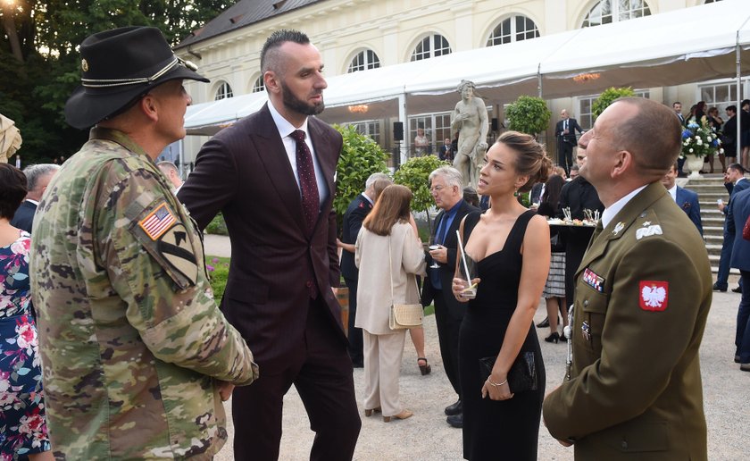 Alicja Bachleda-Curuś  i Marcin Gortat