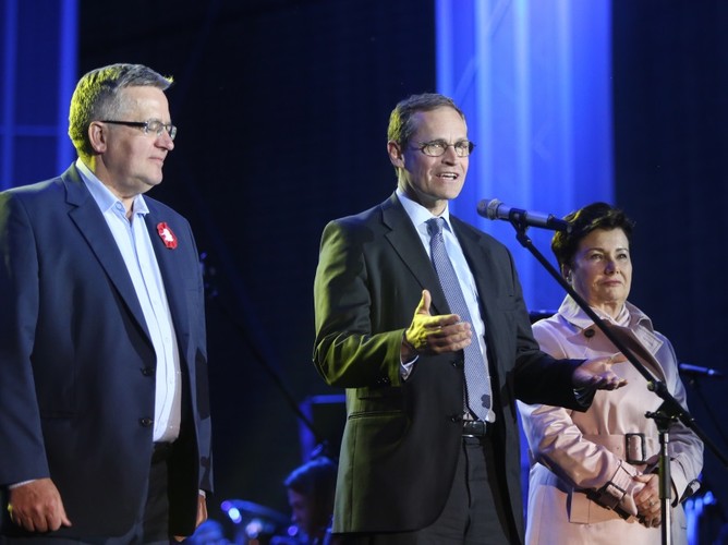 Bronisław Komorowski; Michael Mueller; Hanna Gronkiewicz-Waltz