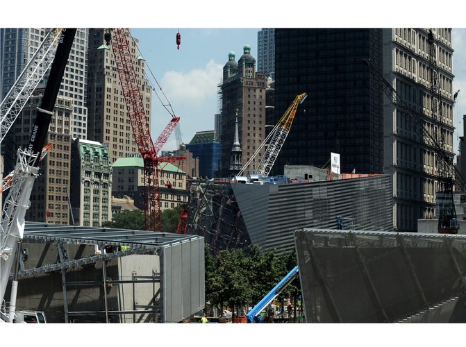 Nowy Jork, prace budowlane w strefie zero
