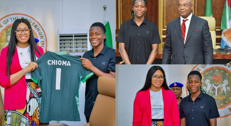 Imo state celebrates Super Falcons goalkeeper Nnadozie Chiamaka