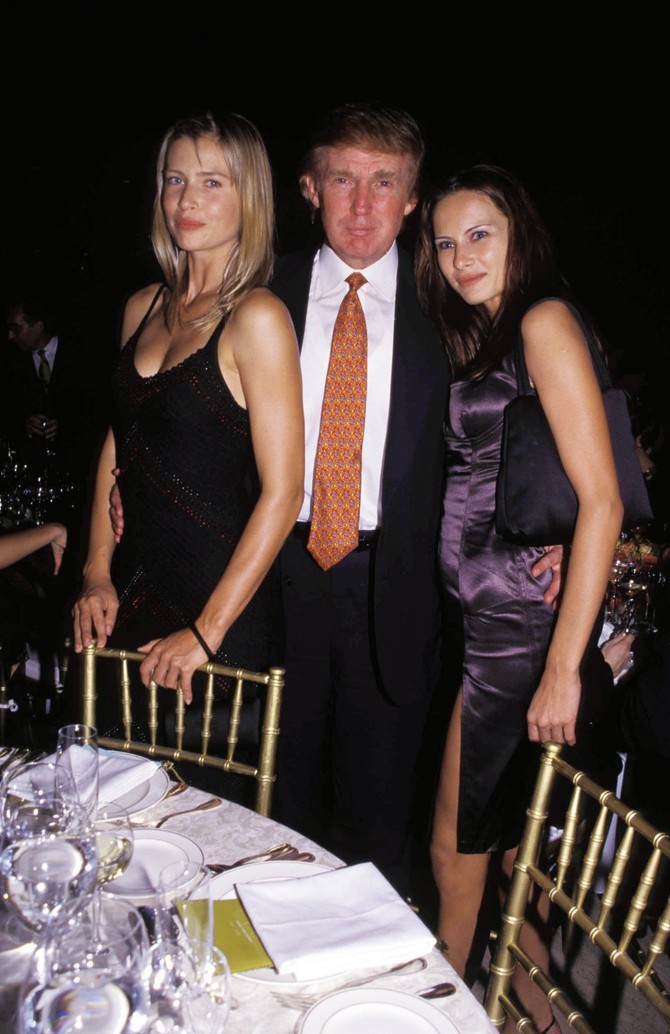 Ivanka, Donald i Melanija Tramp