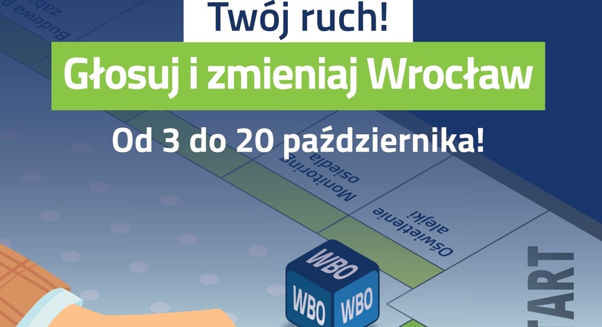 Na projekty WBO można głosować do 20 października