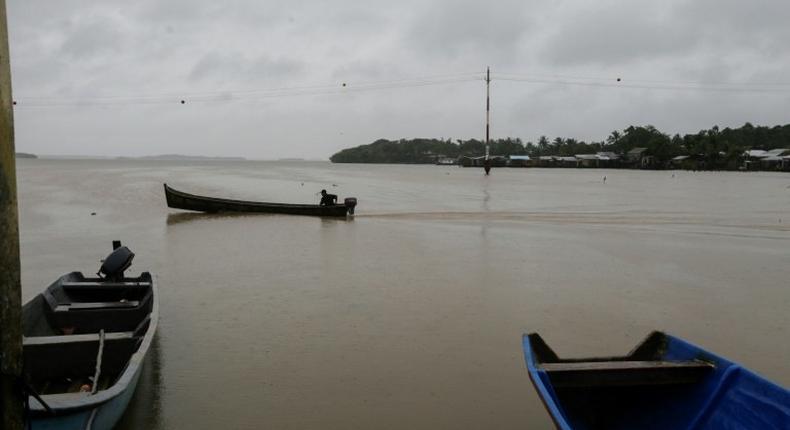 An hour before the earthquake struck, a powerful hurricane had just made landfall on Nicaragua's Carribean coast, with freight train winds and heavy rains expected to trigger dangerous floods and mudslides