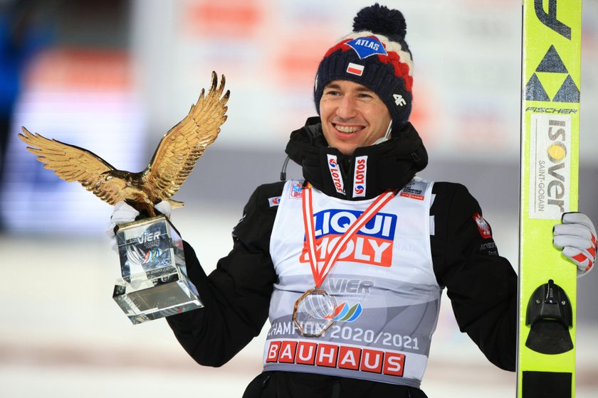 Kamil Stoch w tym sezonie wygrał m.in. Turniej Czterech Skoczni