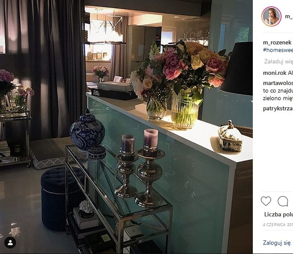 Mieszkanie Małgorzaty Rozenek-Majdan