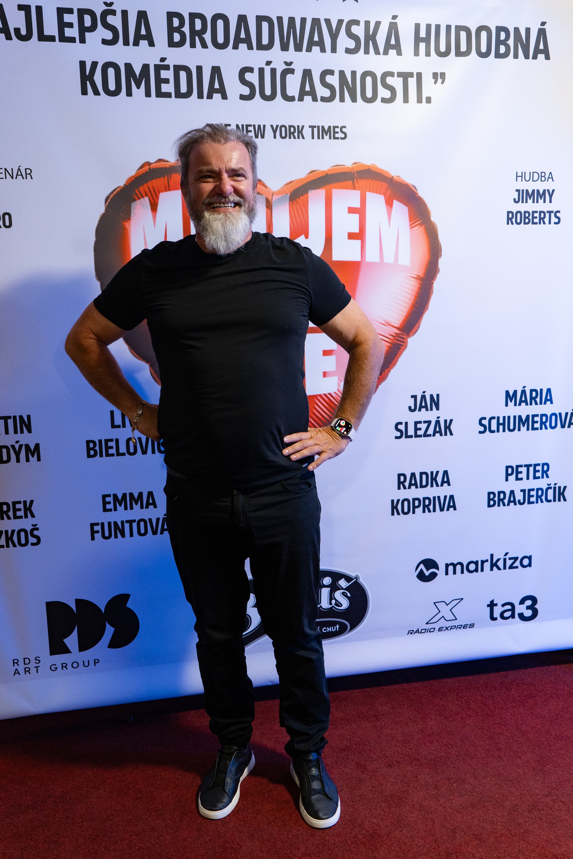 Premiéra muzikálu  Milujem ťa, ale…: Patrik Tkáč
