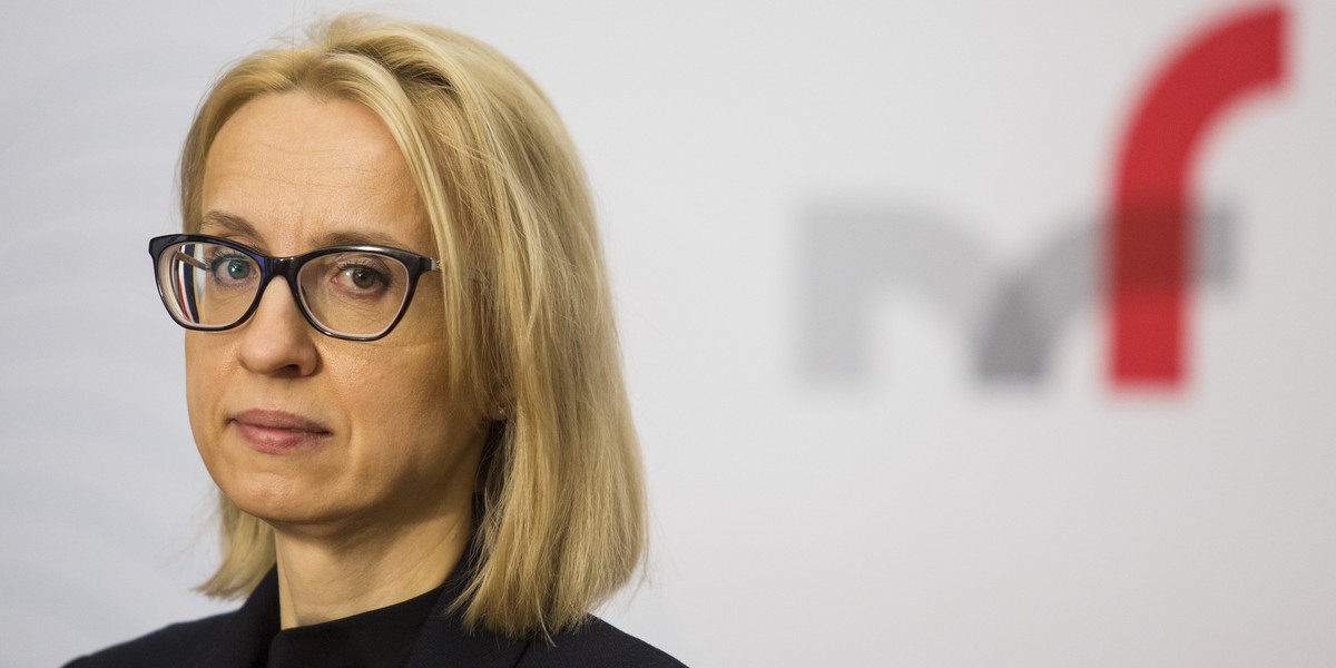 Minister Finansów Teresa Czerwińska