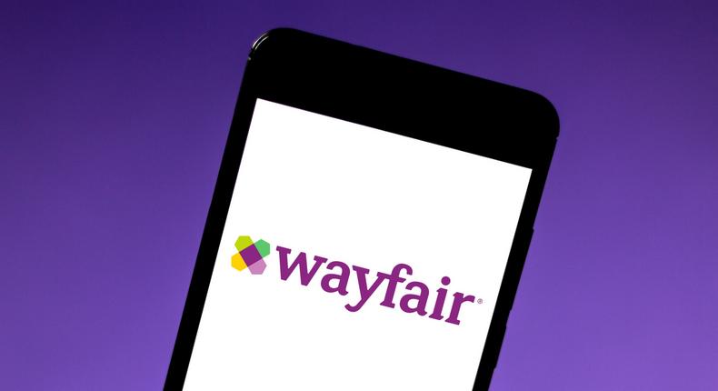 You'll need to reach out to Wayfair's customer service team to delete your account.