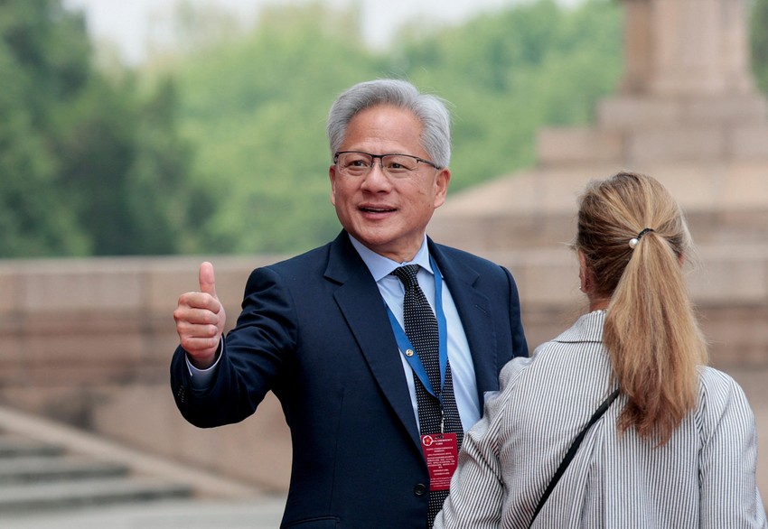 Džensen Huang, osnivač, predsednik i izvršni direktor tehnološke kompanije Nvidije | Foto: REUTERS/Evan Vucci