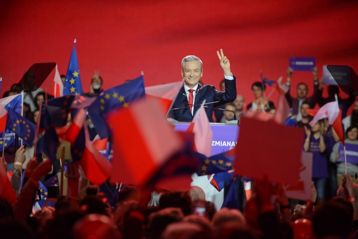 Robert Biedroń konwencja