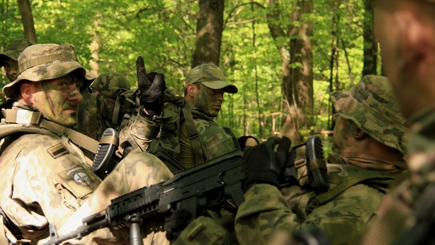 Komandosi z 6 batalionu powietrznodesantowego