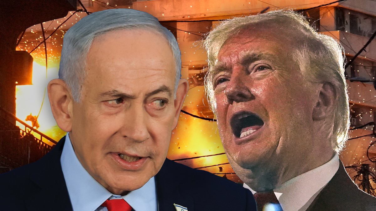 Donald Tramp i Benjamin Netanjahu 