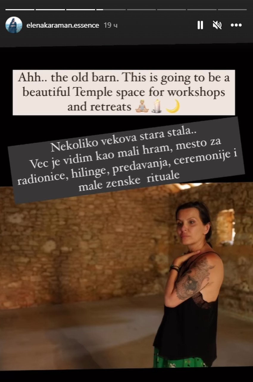 Elena Karić pokazala novu kuću