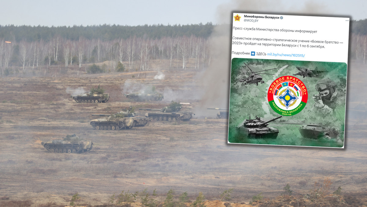 Rosja planuje manewry z Białorusią. Cel? "Rozwiązanie sytuacji kryzysowej"