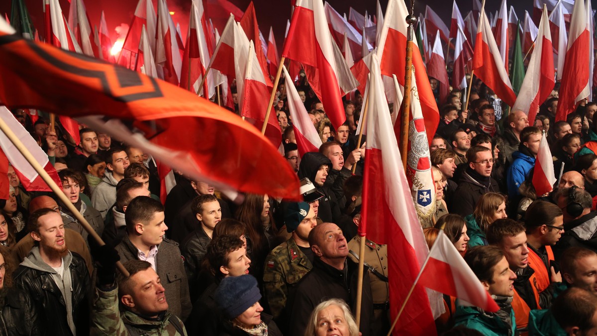 WARSZAWA MARSZ NIEPODLEGOCI