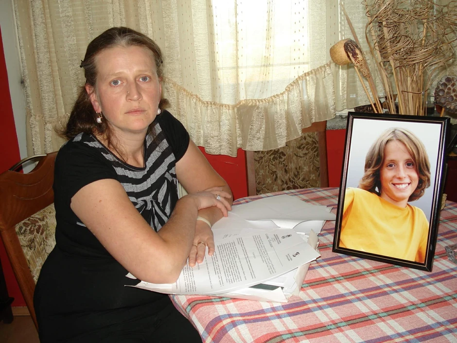 Dragana Janković,  majka pokojnog učenika Alekse Jankovića