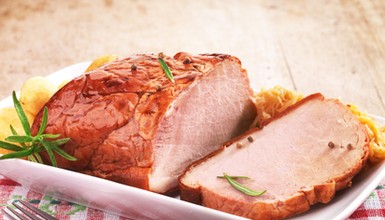 Schab pieczony na Wielkanoc. Soczysty, równy i idealny na zimno