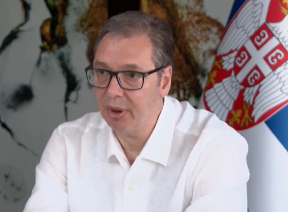 Aleksandar Vučić u Pragu