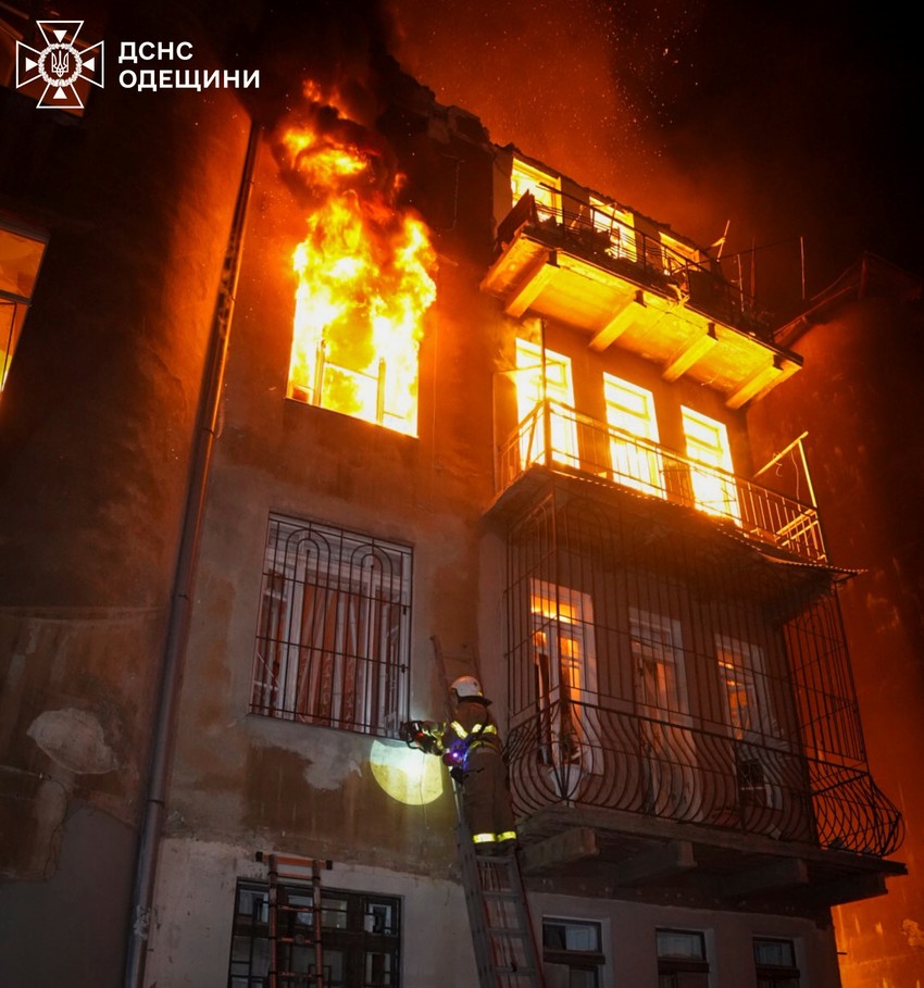 Ruski napad na Odesu, 20. jun 2025.