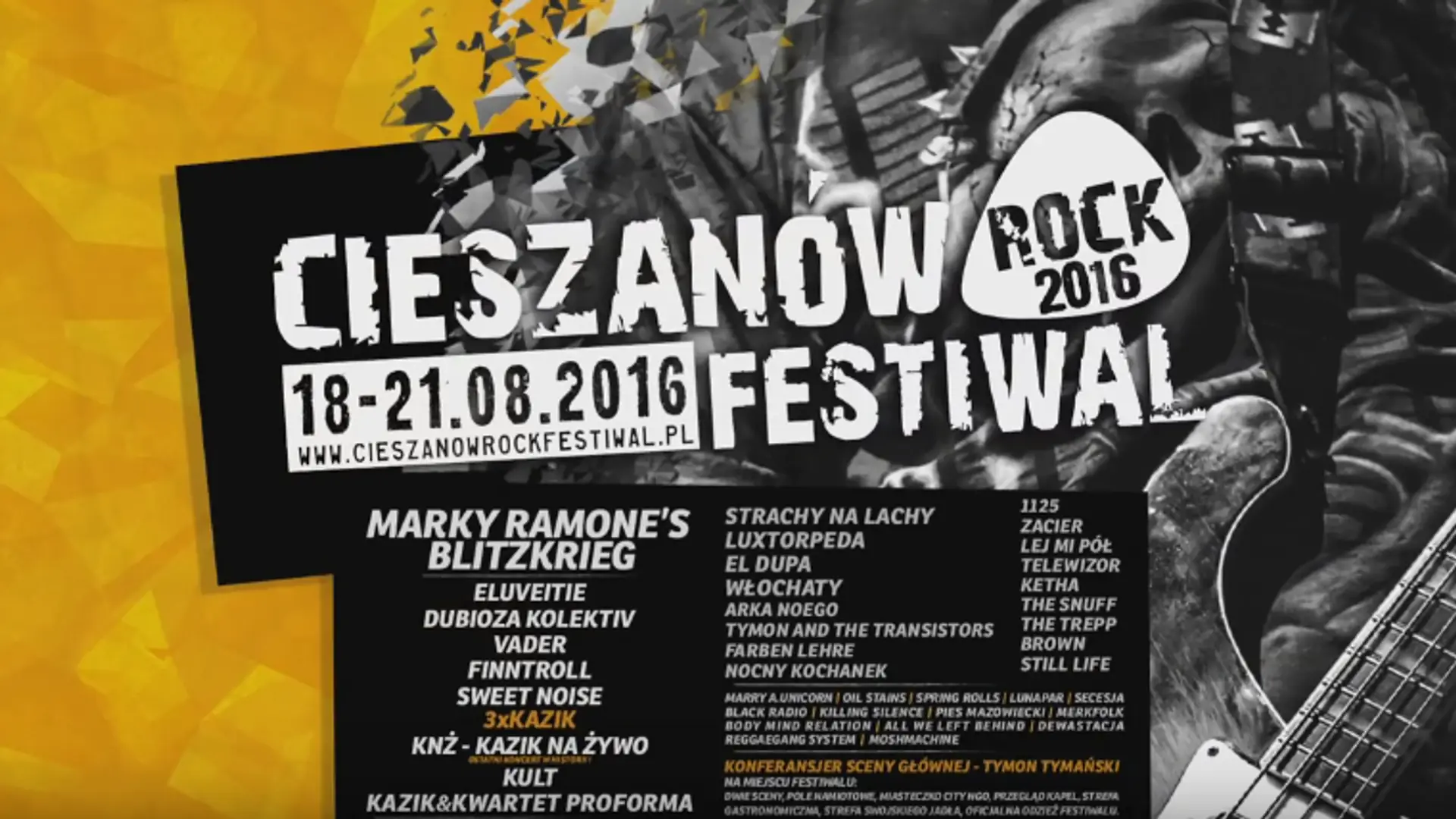 Już wkrótce Cieszanów Rock Festiwal. Mamy rozpiskę godzinową!