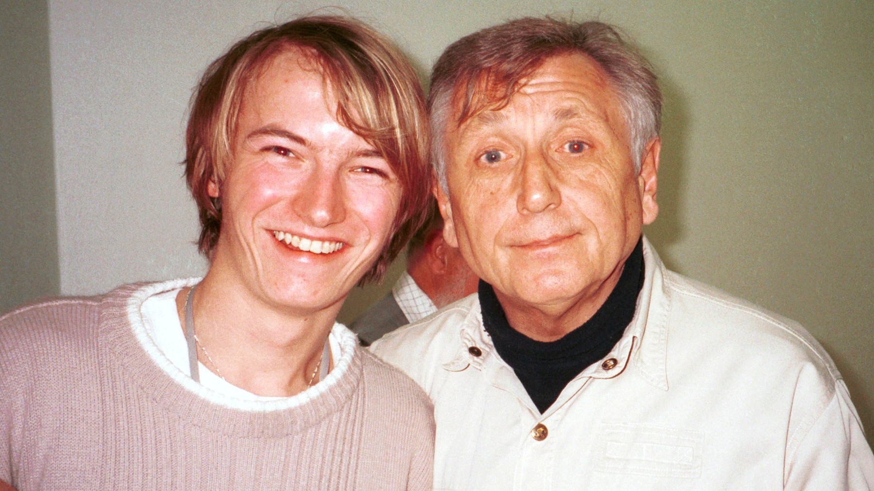 Český spevák a muzikálový herec Patrik Stoklasa a Jiří Menzel. 