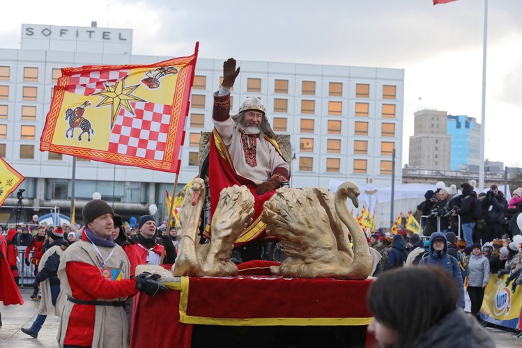 Orszak Trzech Króli przeszedł ulicami Warszawy
