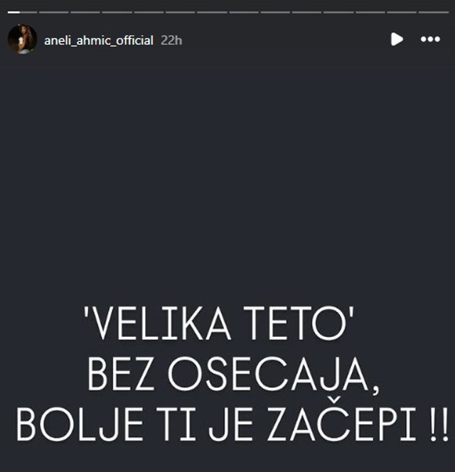 Aneli Ahmić (Foto: Instagram/aneli_ahmic_official)