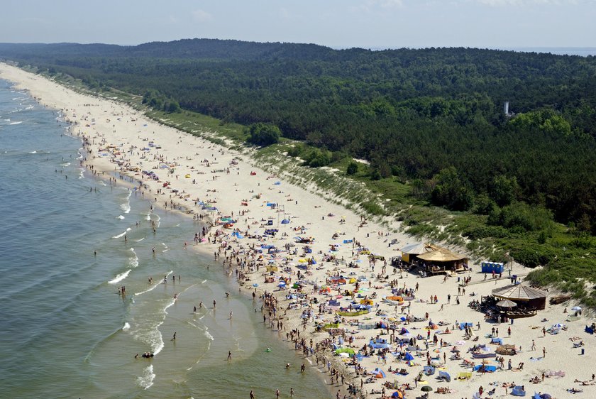 Krynica Morska może pochwalić się piękną plażą i czwartym miejscem na liście najbogatszych polskich gmin