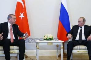 Turkish President Erdogan - Russian President Putin