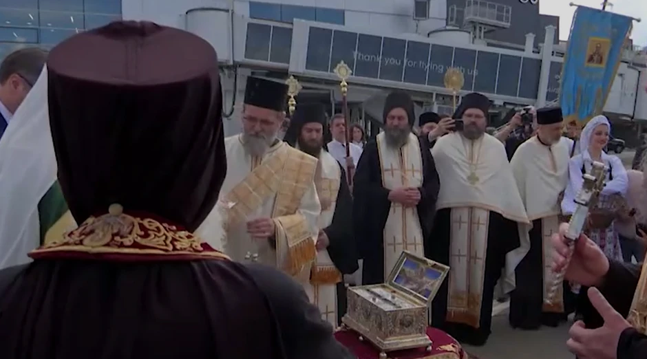 Pojas Presvete Bogorodice stigao u Beograd
