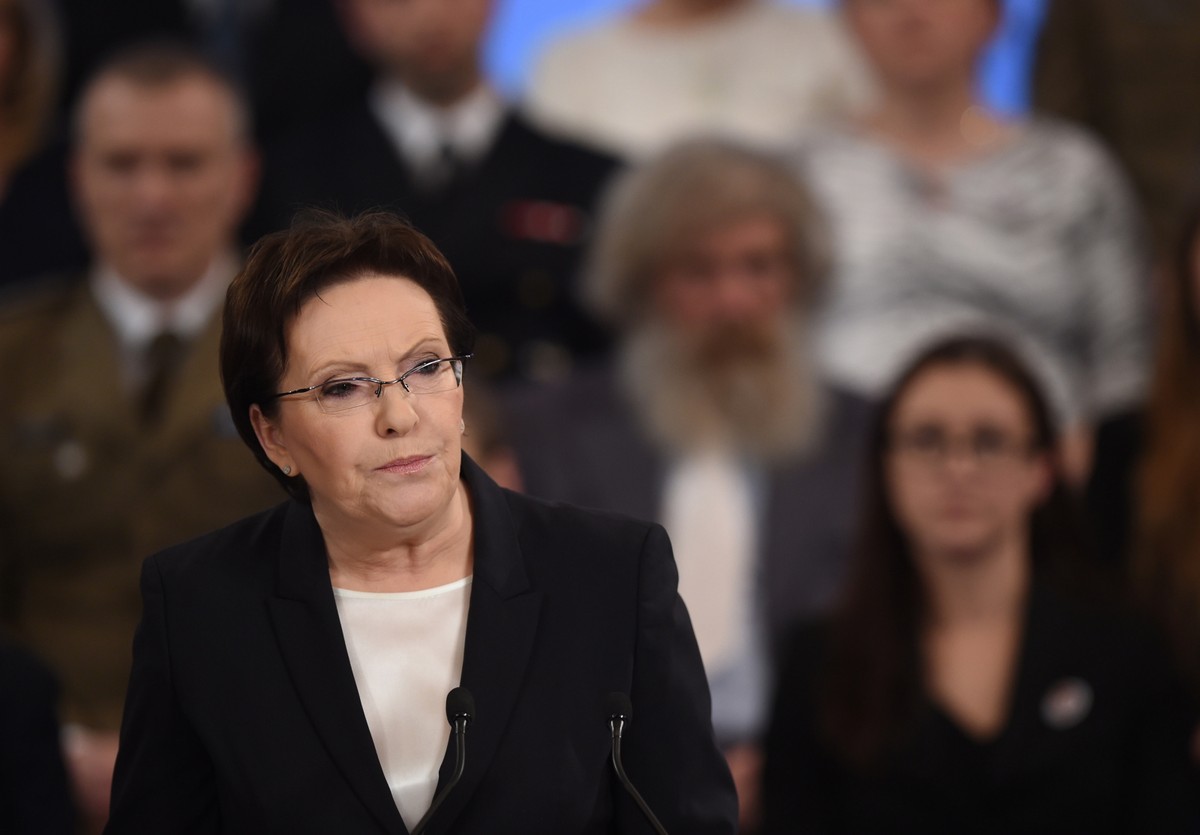 Premier Ewa Kopacz