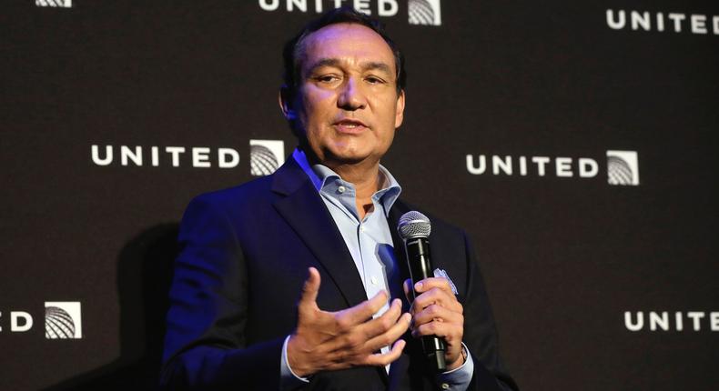 United Airlines CEO Oscar Munoz.