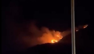 Požar iznad Bara