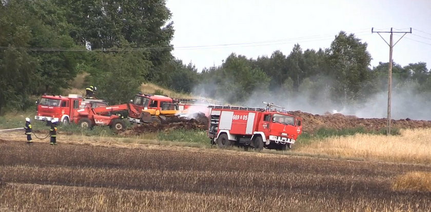 Groźny pożar w północnej Wielkopolsce. FILM!