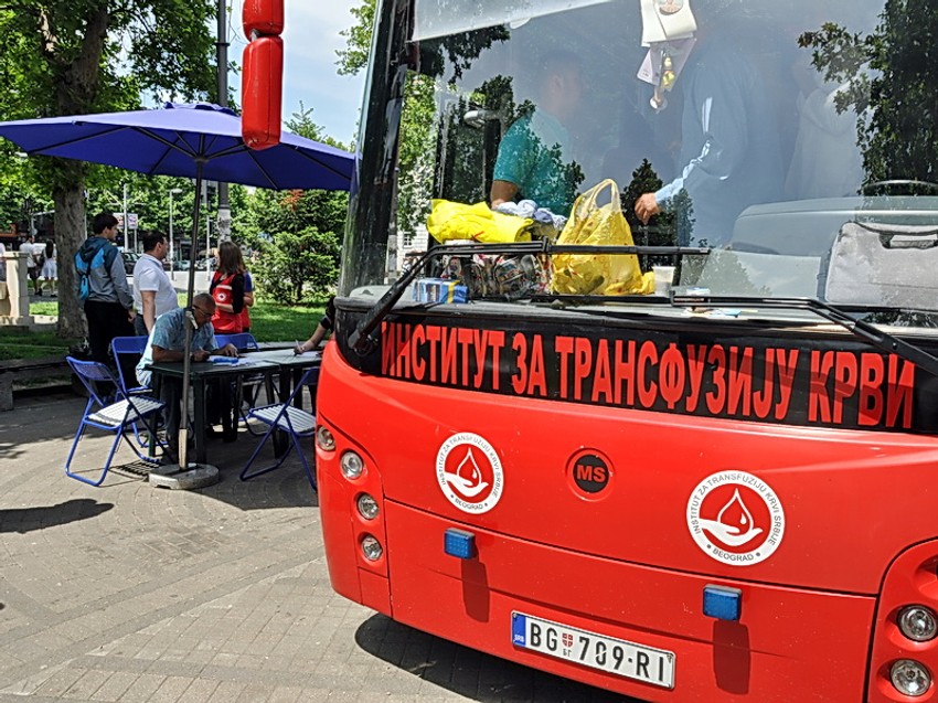 Akcija davanja krvi danas je uspešno završena