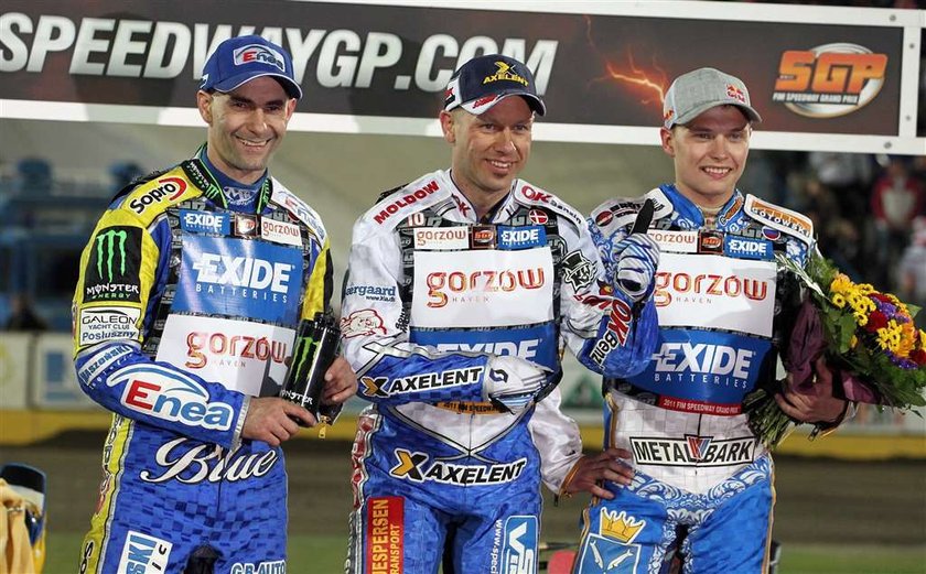 Tomasz Gollob mimo wcześniejszego narzekania na tłumiki, świetnie pojechałw Grand Prix w Lesznie