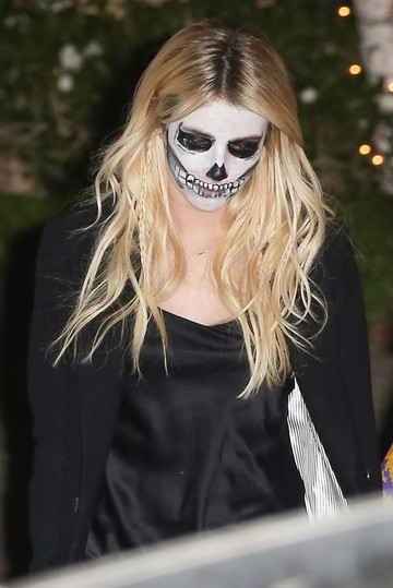 Emma Roberts ijesztő sminkben