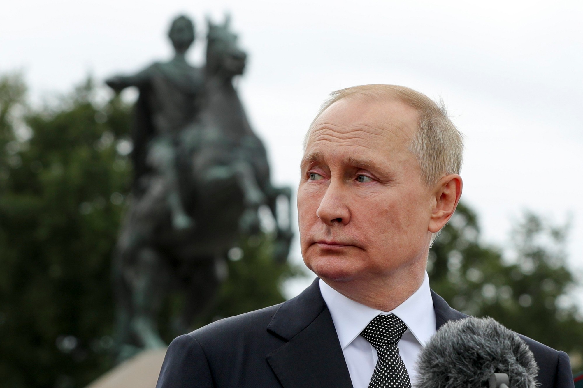 Ruský prezident Vladimir Putin.