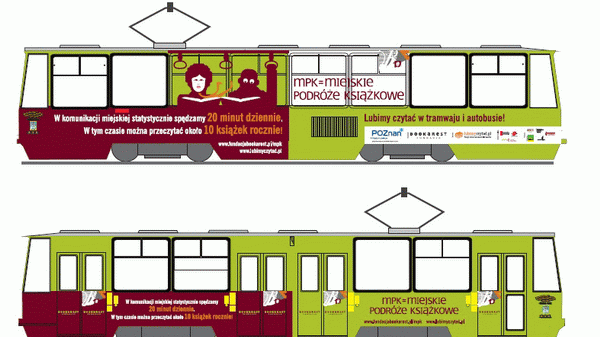 W Poznaniu rusza akcja bezpłatnego udostępniania audiobooków pasażerom tamtejszych tramwajów i autobusów. Projekt Miejskie Podróże Książkowe ma umilić im czas dojazdu np. do pracy, ale także pozwoli lepiej znieść stanie w korkach.