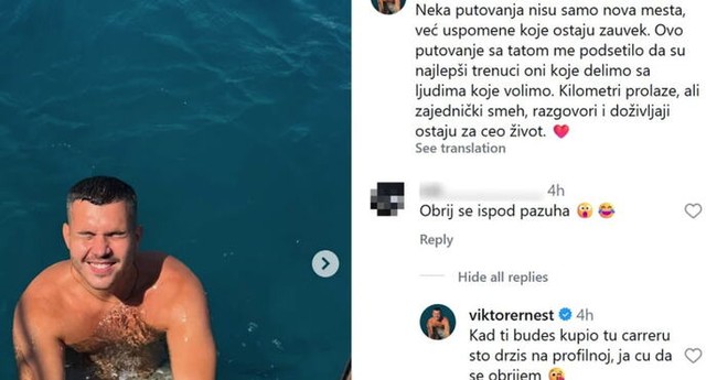 Viktor Živojinović komentari