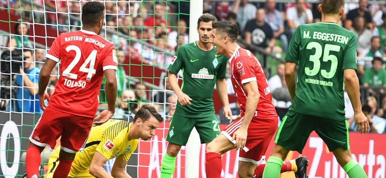 Bundesliga: Lewandowski strzelił dwie bramki i uratował Bayern