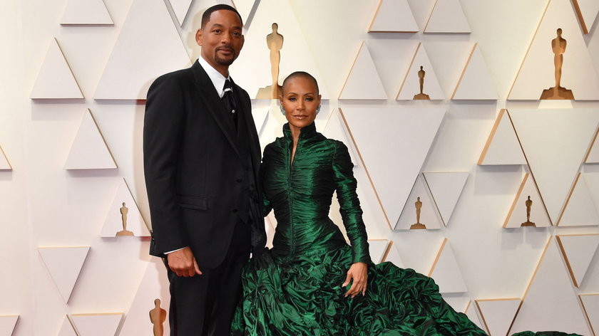 Will Smith i Jada Pinkett Smith na gali Oskarów.