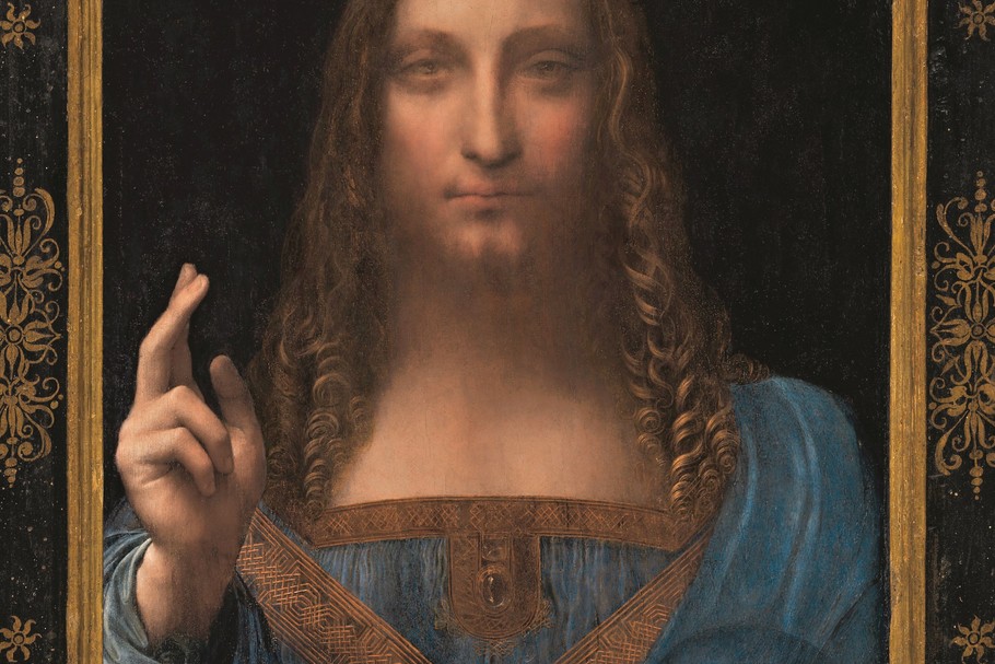 Leonardo da Vinci - "Salvator Mundi", 450 mln dol.